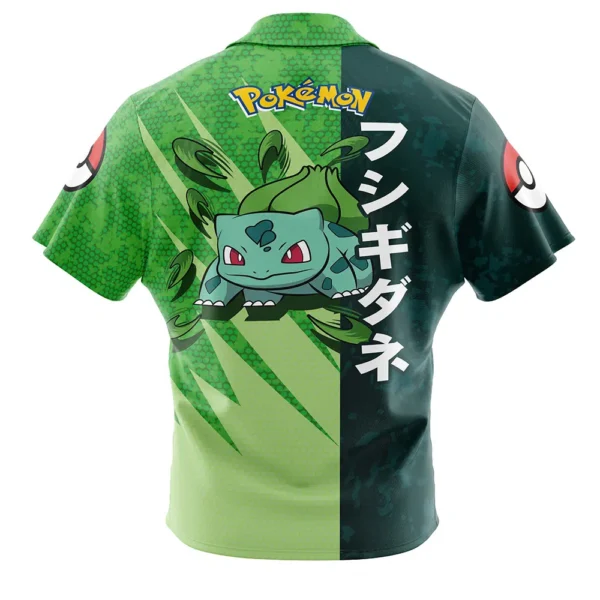 Chemise hawaïenne Attaque Bulbizarre Pokémon - Maison Otaku – Image 2