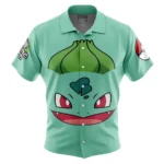 Chemise hawaïenne Visage Bulbizarre Pokémon – Maison Otaku