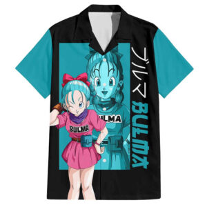 Chemise hawaïenne Bulma Dragon Ball Artistique - Maison Otaku