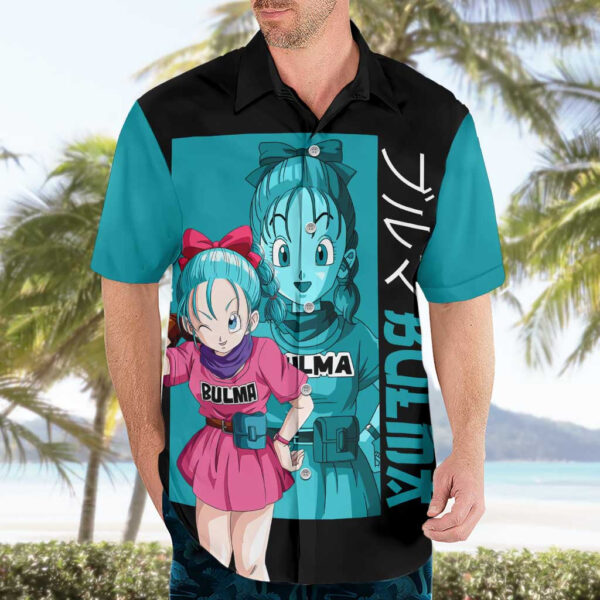 Chemise hawaïenne Bulma Dragon Ball Artistique - Maison Otaku – Image 3