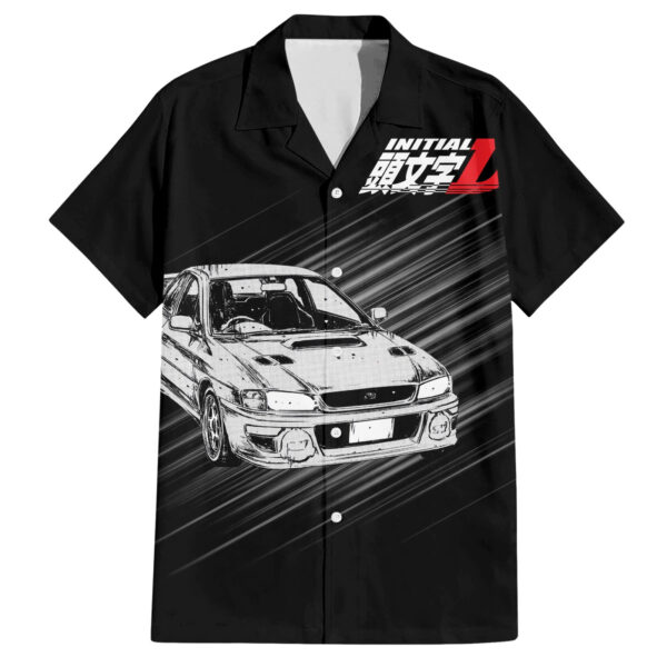 Chemise hawaïenne Bunta Fujiwara Impreza Initial D Manga - Maison Otaku