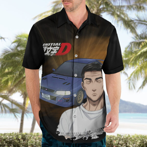 Chemise hawaïenne Bunta Fujiwara Initial D Manga - Maison Otaku – Image 3