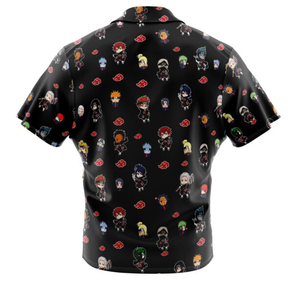 Chemise hawaïenne Chibi Akatsuki Pattern - Maison Otaku – Image 2