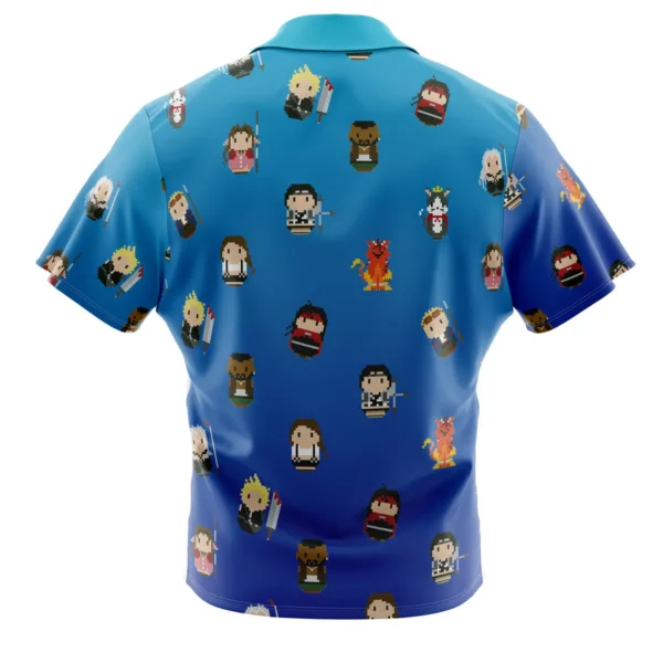 Chemise hawaïenne Motif Final Fantasy 7 - Maison Otaku – Image 2