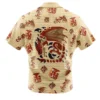 Chemise hawaïenne Rathalos Monster Hunter Motif - Maison Otaku