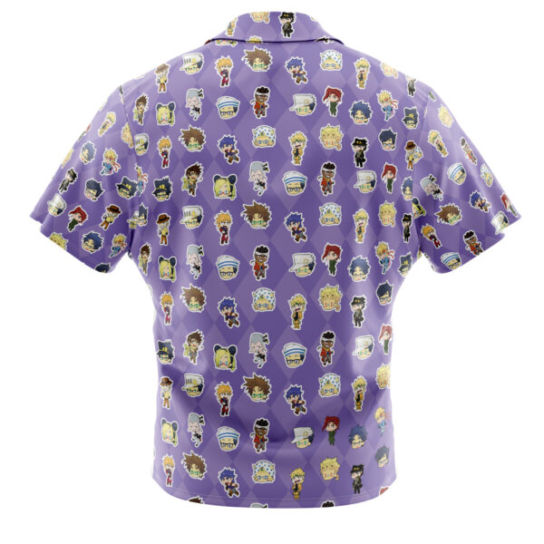Chemise hawaïenne Personnages JoJo’s Bizarre Adventure Chibi - Maison Otaku – Image 2