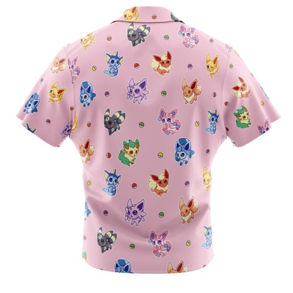 Chemise hawaïenne Motif Chibi Évolutions Pokémon - Maison Otaku – Image 2