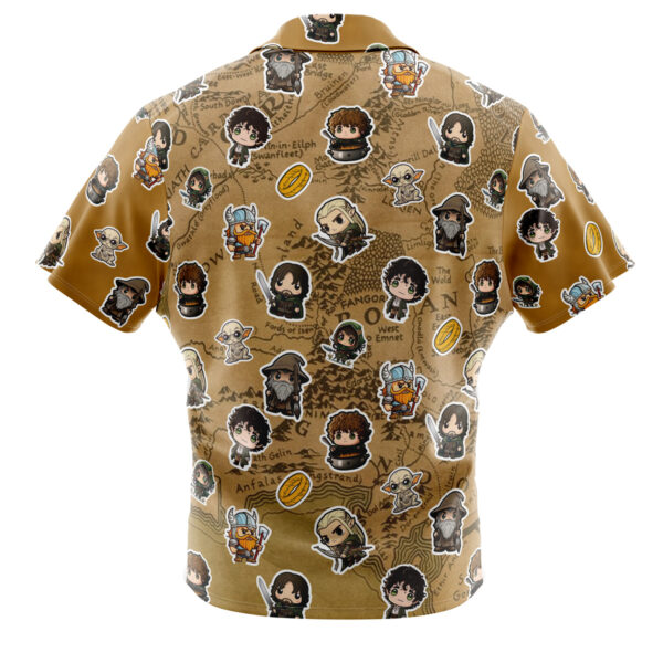 Chemise hawaïenne Motif Chibi Le Seigneur des Anneaux - Maison Otaku – Image 2