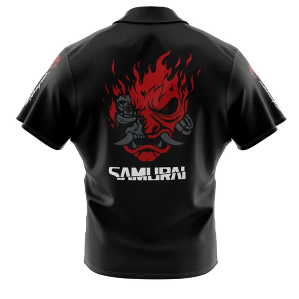Chemise hawaïenne Johnny Silverhand Cyberpunk - Maison Otaku