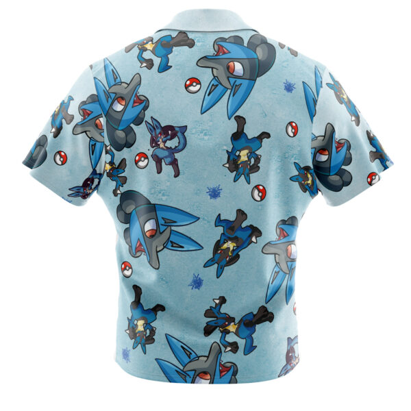 Chemise hawaïenne Motif Lucario Pokémon - Maison Otaku – Image 2