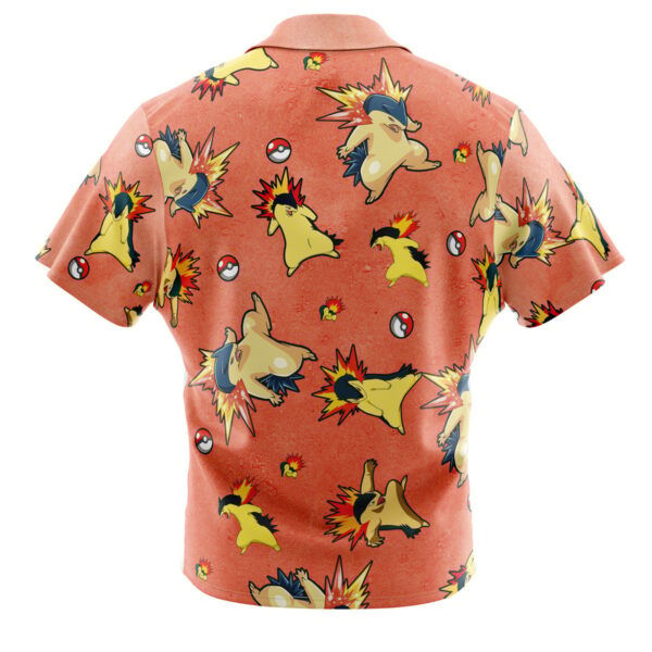 Chemise hawaïenne Motif Typhlosion Pokémon - Maison Otaku – Image 2