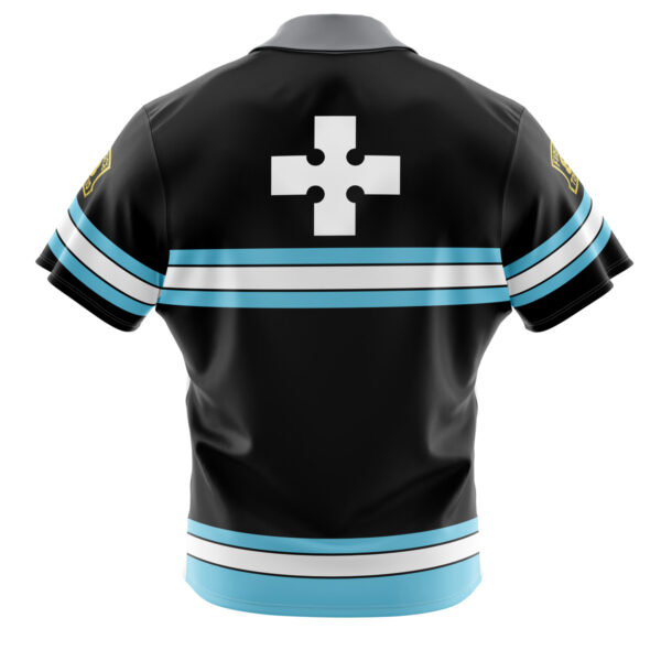 Chemise hawaïenne Company 8 Fire Force - Maison Otaku – Image 2
