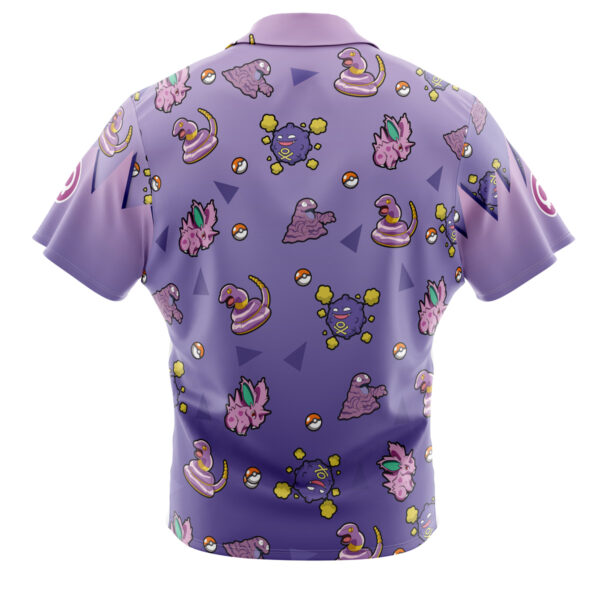 Chemise hawaïenne Type Poison Pokémon - Maison Otaku – Image 2