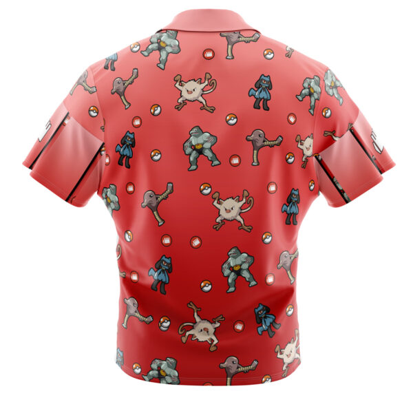 Chemise hawaïenne Type Combat Pokémon - Maison Otaku – Image 2