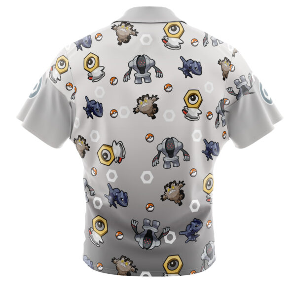 Chemise hawaïenne Type Acier Pokémon - Maison Otaku – Image 2