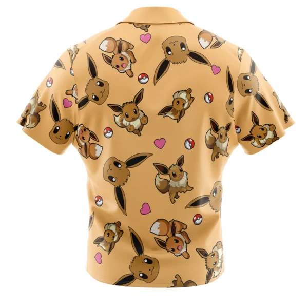 Chemise hawaïenne Motif Évoli Pokémon - Maison Otaku – Image 2