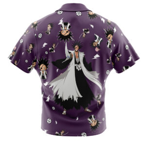 Chemise hawaïenne Zaraki Kenpachi Bleach Motif - Maison Otaku