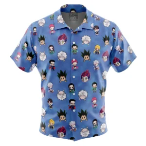 Chemise hawaïenne Chibi Personnages Hunter x Hunter - Maison Otaku
