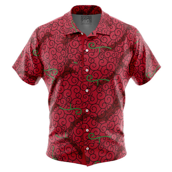 Chemise hawaïenne Ope Ope No Mi Luffy Fruit du Démon One Piece - Maison Otaku