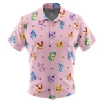 Chemise hawaïenne Motif Chibi Évolutions Pokémon – Maison Otaku