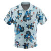 Chemise hawaïenne Motif Lucario Pokémon - Maison Otaku