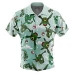 Chemise hawaïenne Rayquaza Pokémon – Maison Otaku