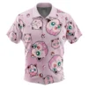 Chemise hawaïenne Motif Rondoudou Pokémon - Maison Otaku