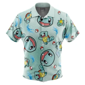 Chemise hawaïenne Motif Carapuce Pokémon - Maison Otaku