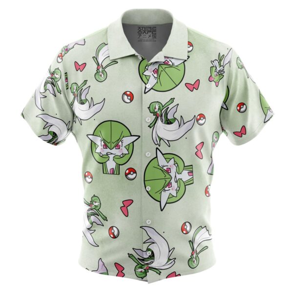 Chemise hawaïenne Motif Gardevoir Pokémon - Maison Otaku