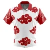Chemise hawaïenne Akatsuki Blanche - Maison Otaku