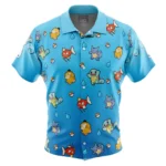 Chemise hawaïenne Motif Type Eau Pokémon – Maison Otaku