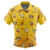 Chemise hawaïenne Type Feu Pokémon - Maison Otaku