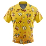 Chemise hawaïenne Type Feu Pokémon – Maison Otaku
