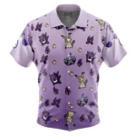 Chemise hawaïenne Motif Pokémon Type Spectre – Maison Otaku