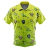 Chemise hawaïenne Type Insecte Pokémon - Maison Otaku