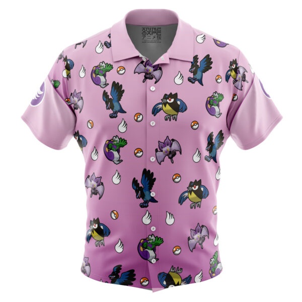 Chemise hawaïenne Type Vol Pokémon - Maison Otaku