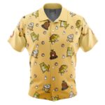 Chemise hawaïenne Type Sol Pokémon – Maison Otaku