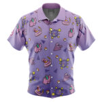 Chemise hawaïenne Type Poison Pokémon – Maison Otaku