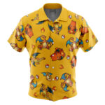 Chemise hawaïenne Motif Dracaufeu Pokémon – Maison Otaku