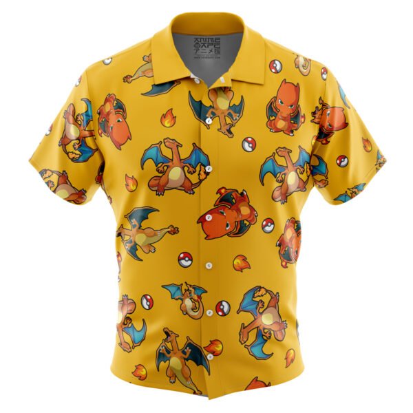Chemise hawaïenne Motif Dracaufeu Pokémon - Maison Otaku