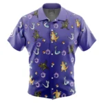 Chemise hawaïenne Motif Type Dragon Pokémon – Maison Otaku