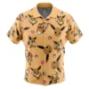 Chemise hawaïenne Motif Évoli Pokémon - Maison Otaku