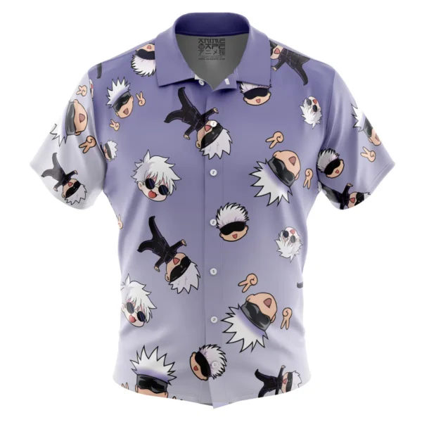 Chemise hawaïenne Motif Gojo Satoru Jujutsu Kaisen - Maison Otaku
