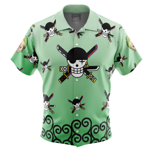 Chemise hawaïenne Motif Zoro One Piece - Maison Otaku – Image 2