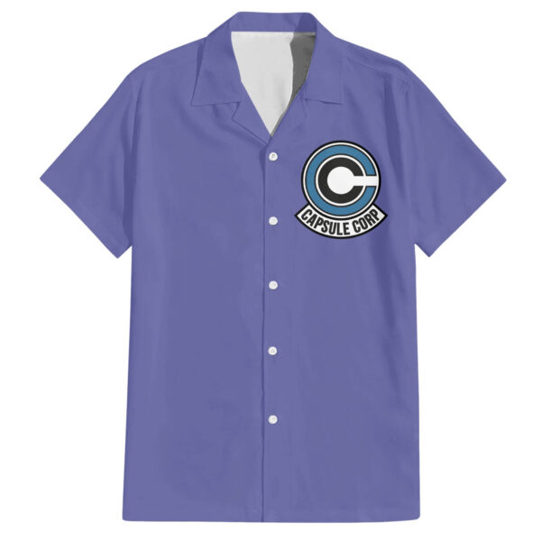Chemise hawaïenne Capsule Corp Dragon Ball - Maison Otaku