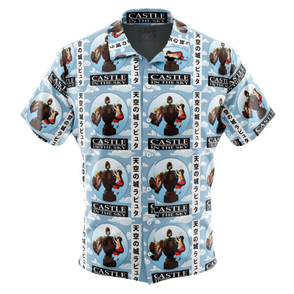 Chemise hawaïenne Château dans le ciel Studio Ghibli - Maison Otaku