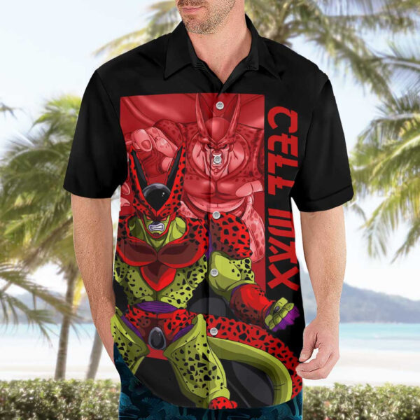 Chemise hawaïenne Cell Max Dragon Ball Artistique - Maison Otaku – Image 3