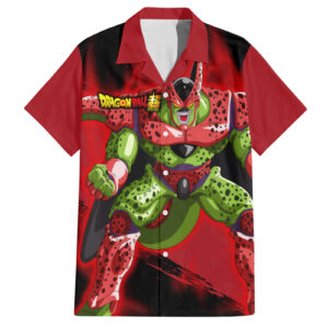 Chemise hawaïenne Cell Max Super Dragon Ball - Maison Otaku