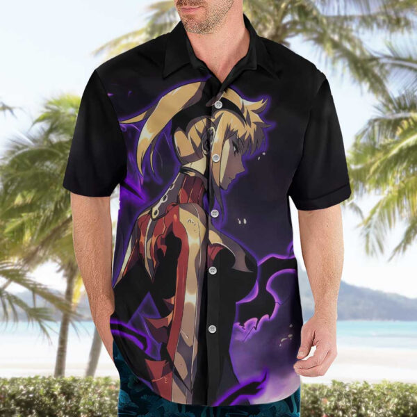 Chemise hawaïenne Cha Hae In Solo Leveling - Maison Otaku – Image 3
