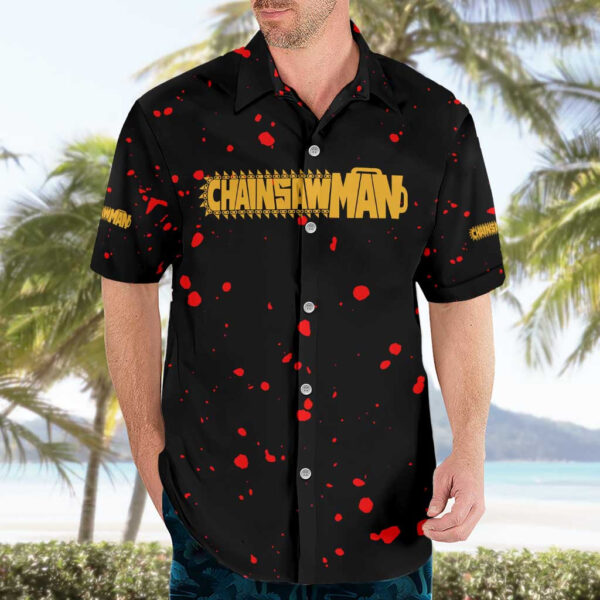 Chemise hawaïenne Chainsaw Man - Maison Otaku – Image 3